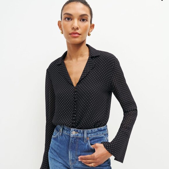 Jeremiah Top - Reformation - Polkadot - Picture 1 of 5
